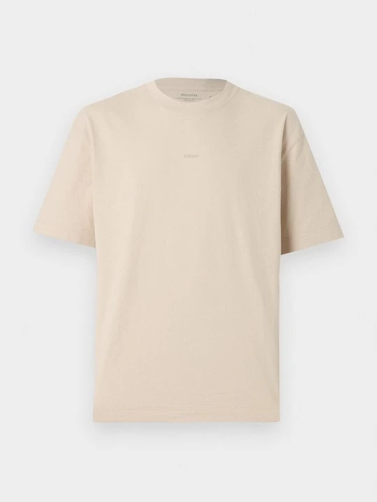 Zdjęcie produktu T-shirt basic Hollister Co. piaskowy