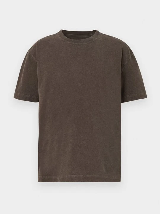 Zdjęcie produktu T-shirt basic Hollister Co. brązowy