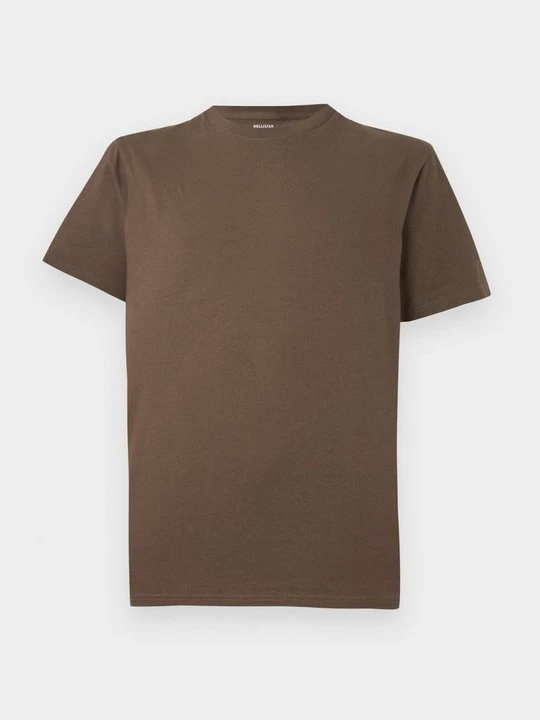 Zdjęcie produktu T-shirt basic Hollister Co. brązowy