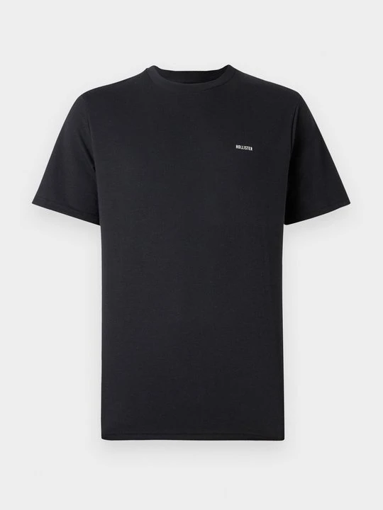 Zdjęcie produktu T-shirt basic Hollister Co. czarny