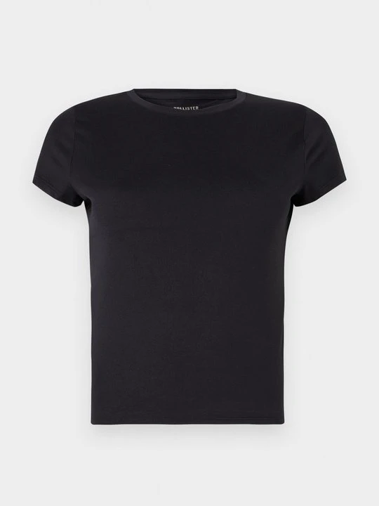 Zdjęcie produktu T-shirt basic Hollister Co. czarny