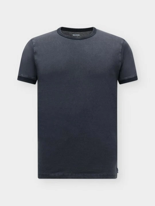 Zdjęcie produktu T-shirt basic Hollister Co. czarny