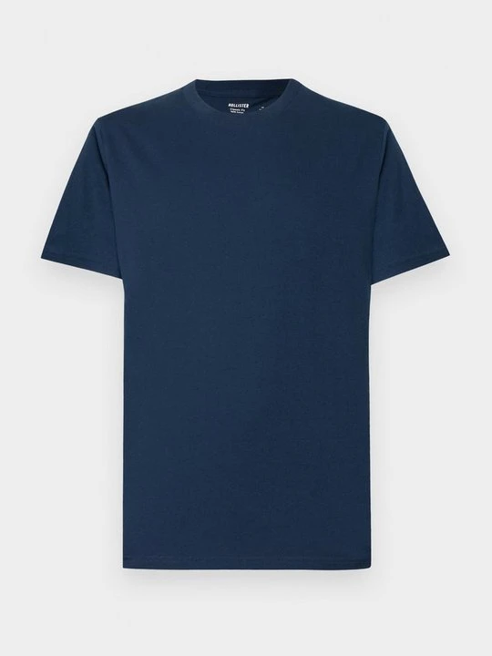Zdjęcie produktu T-shirt basic Hollister Co. granatowy