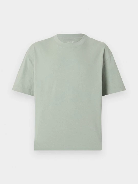 Zdjęcie produktu T-shirt basic Hollister Co. jasnozielony