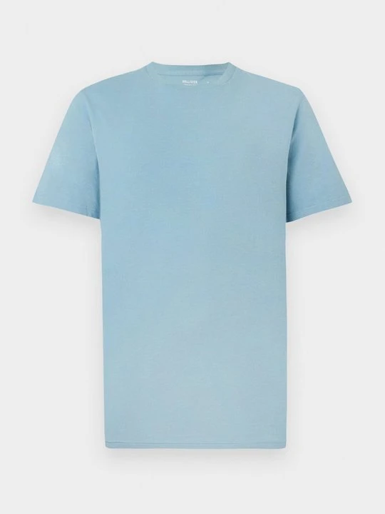 Zdjęcie produktu T-shirt basic Hollister Co. niebieski