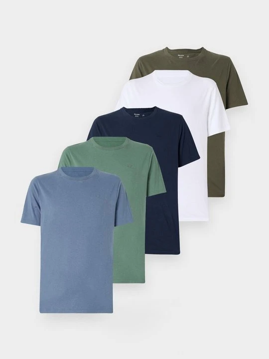Zdjęcie produktu T-shirt basic Hollister Co. zielony