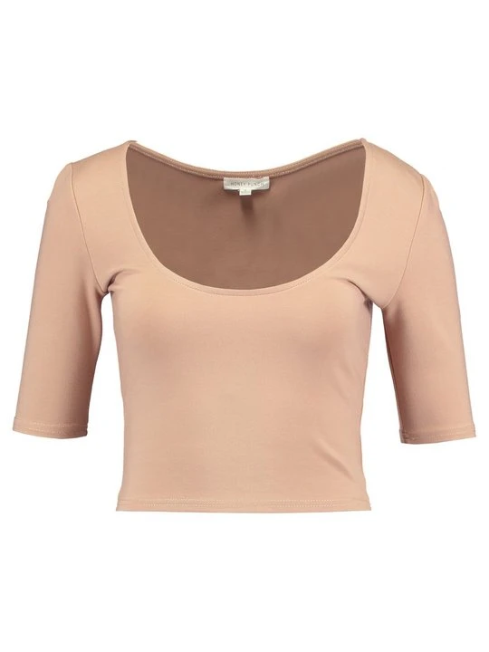 Zdjęcie produktu T-shirt basic Honey Punch taupe