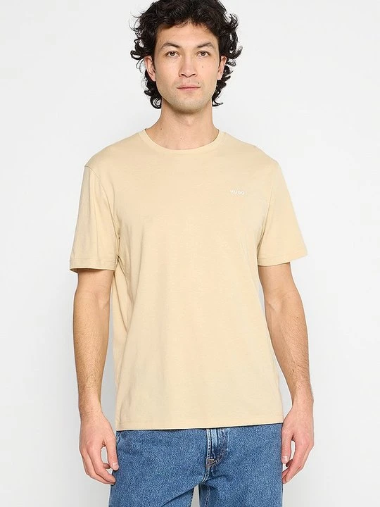 Zdjęcie produktu T-shirt basic Hugo mleczny