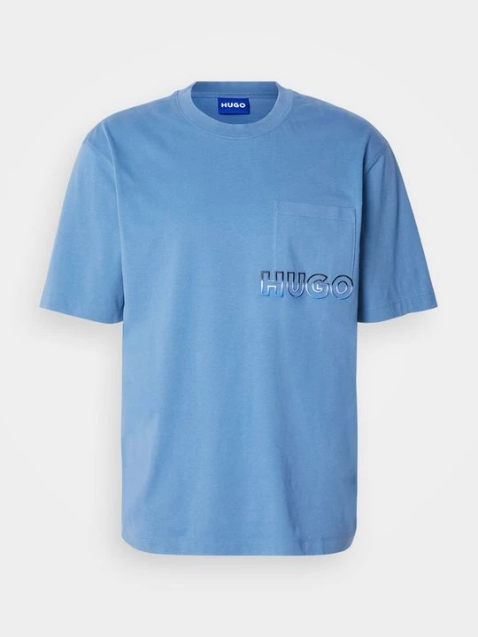 Zdjęcie produktu T-shirt basic Hugo niebieski