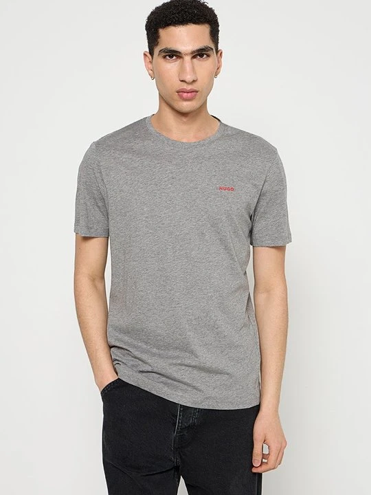Zdjęcie produktu T-shirt basic Hugo szary