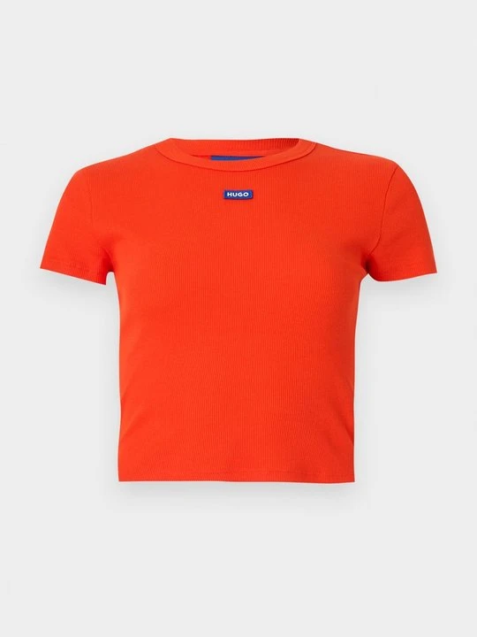 Zdjęcie produktu T-shirt basic Hugo czarny melanż