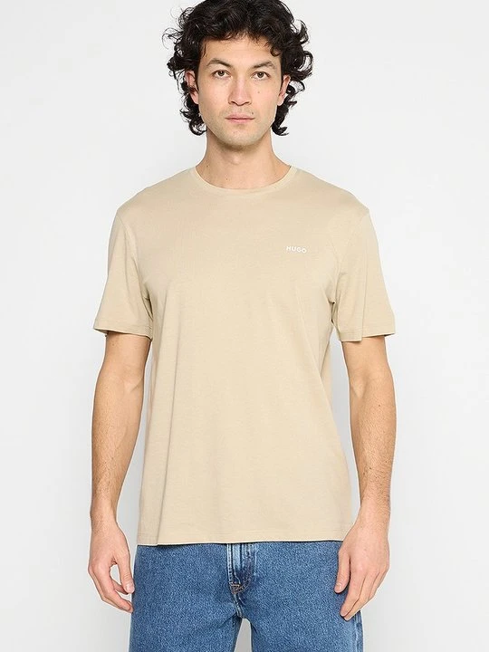 Zdjęcie produktu T-shirt basic Hugo beżowy
