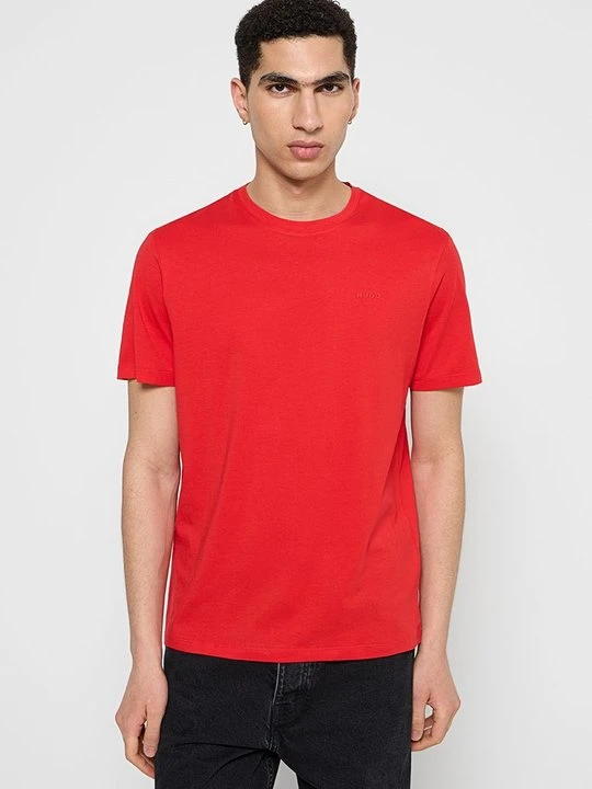 Zdjęcie produktu T-shirt basic Hugo czerwony