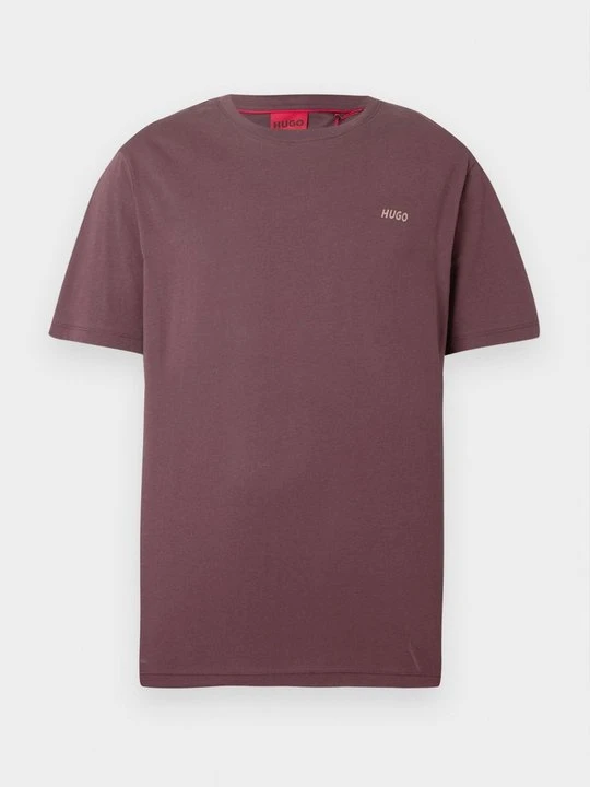 Zdjęcie produktu T-shirt basic Hugo brązowy