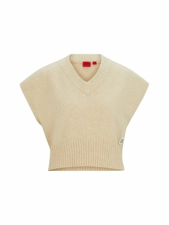 Zdjęcie produktu T-shirt basic Hugo beżowy