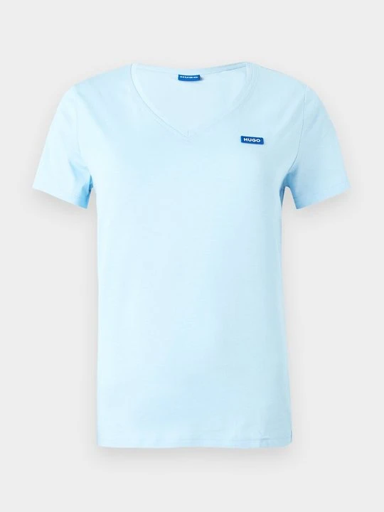 Zdjęcie produktu T-shirt basic Hugo niebieski