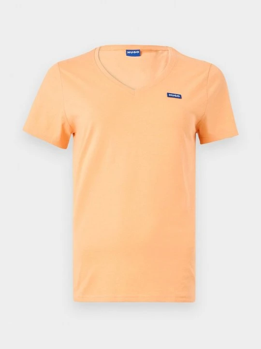 Zdjęcie produktu T-shirt basic Hugo pomarańczowy