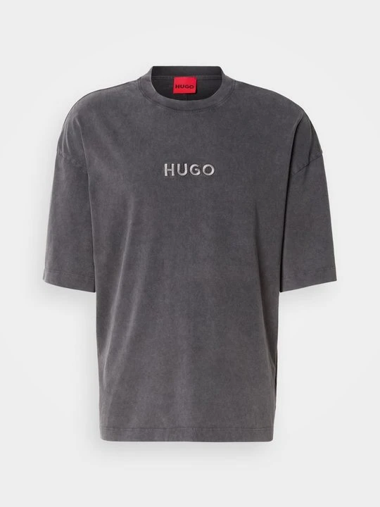 Zdjęcie produktu T-shirt basic Hugo szary