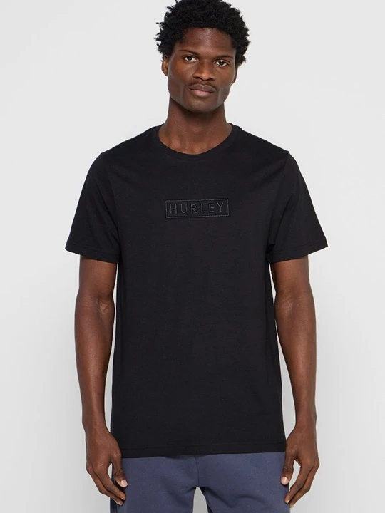 Zdjęcie produktu T-shirt basic Hurley czarny