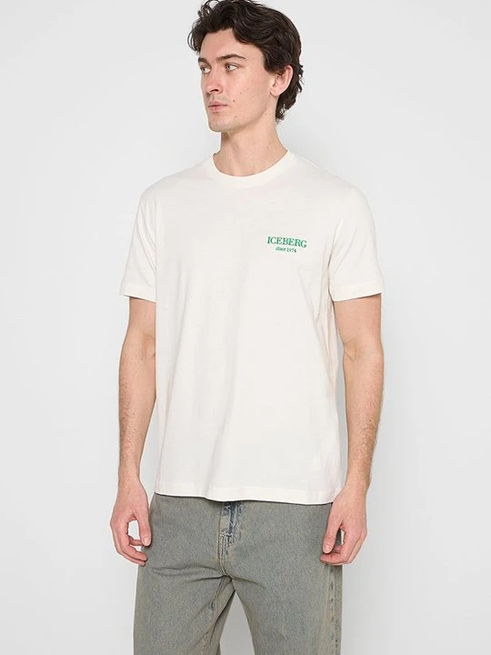 Zdjęcie produktu T-shirt basic Iceberg mleczny