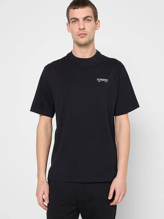 Zdjęcie produktu T-shirt basic Iceberg czarny