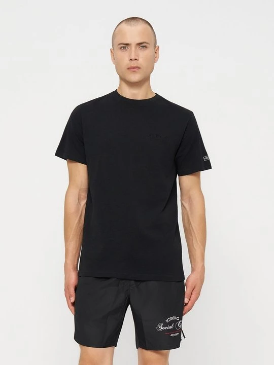 Zdjęcie produktu T-shirt basic Iceberg czarny