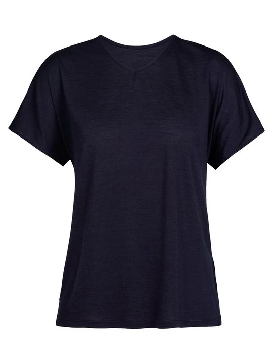 Zdjęcie produktu T-shirt basic Icebreaker granatowy