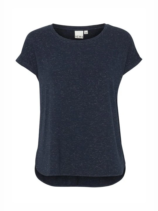 Zdjęcie produktu T-shirt basic Ichi granatowy