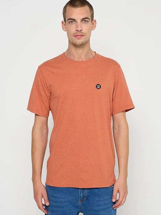 Zdjęcie produktu T-shirt basic INDICODE pomarańczowy