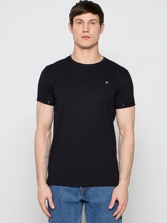 Zdjęcie produktu T-shirt basic INDICODE czarny