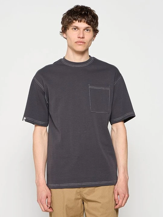 Zdjęcie produktu T-shirt basic INDICODE antracytowy