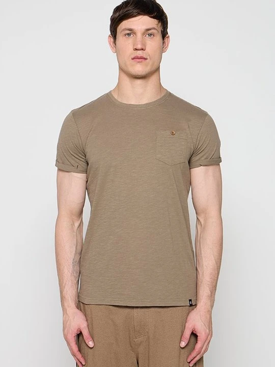Zdjęcie produktu T-shirt basic INDICODE zielony