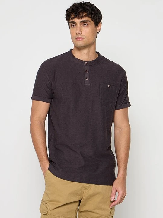 Zdjęcie produktu T-shirt basic INDICODE czarny