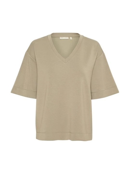 Zdjęcie produktu T-shirt basic InWear beżowy