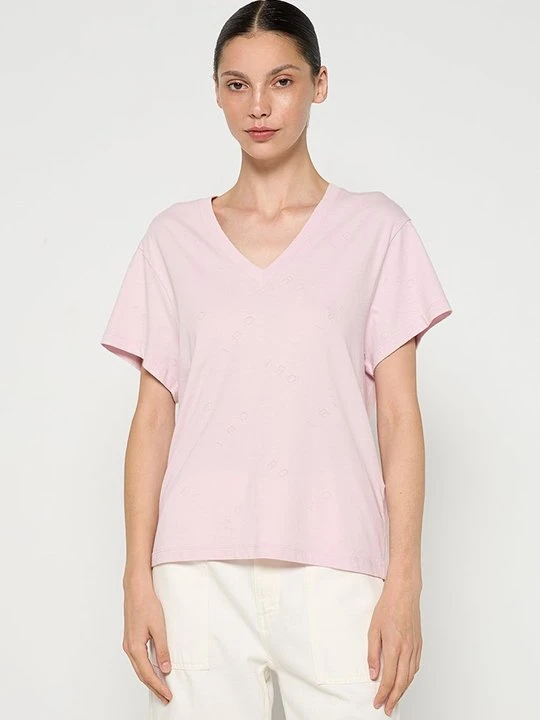 Zdjęcie produktu T-shirt basic IRO jasnoróżowy