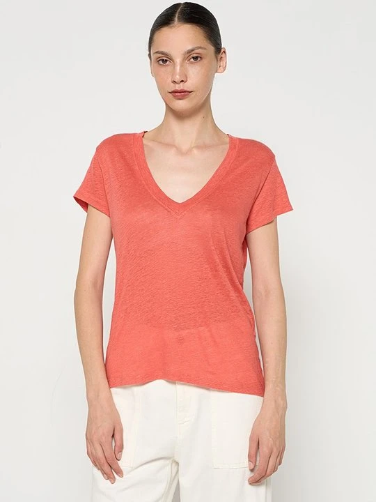 Zdjęcie produktu T-shirt basic IRO koralowy