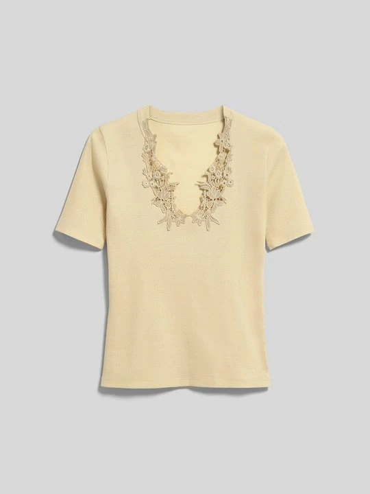 Zdjęcie produktu T-shirt basic IVY & OAK piaskowy