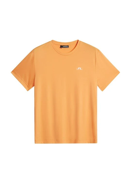 Zdjęcie produktu T-shirt basic J.Lindeberg pomarańczowy