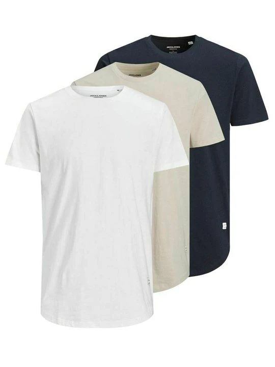 Zdjęcie produktu T-shirt basic Jack&Jones mleczny