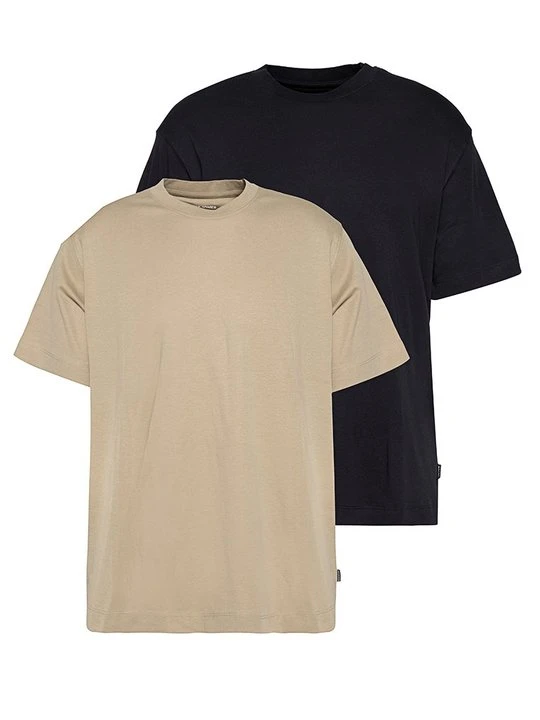 Zdjęcie produktu T-shirt basic Jack&Jones srebrny