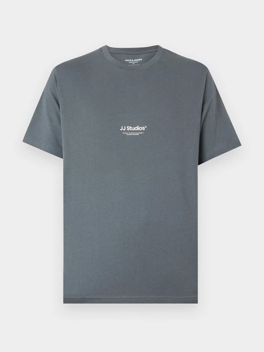 Zdjęcie produktu T-shirt z nadrukiem Jack&Jones ciemnoszary