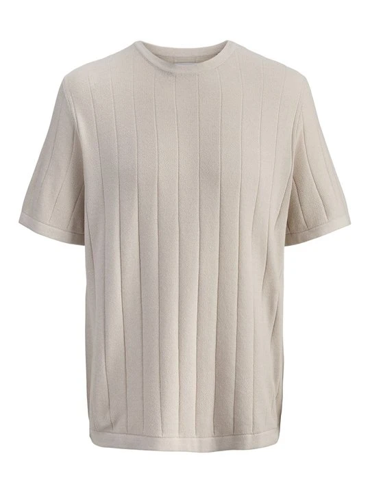 Zdjęcie produktu T-shirt basic Jack&Jones beżowy
