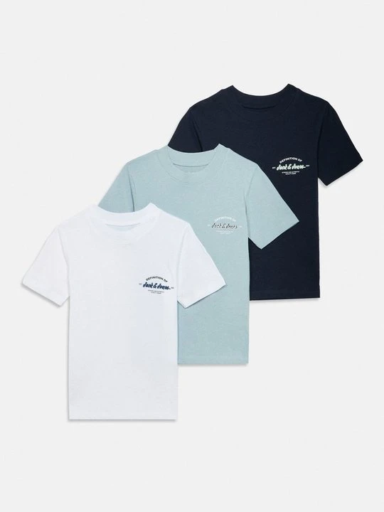 Zdjęcie produktu T-shirt basic Jack & Jones Kids biały