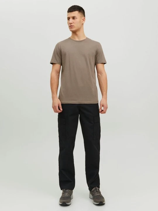 Zdjęcie produktu T-shirt basic Jack&Jones brązowy