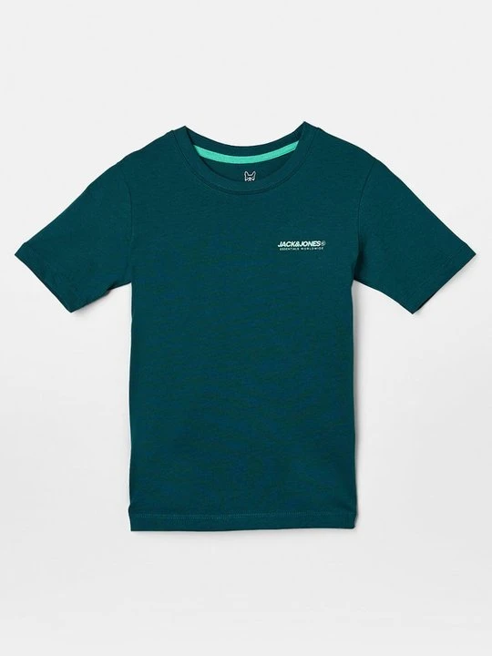 Zdjęcie produktu T-shirt basic Jack&Jones ciemnozielony