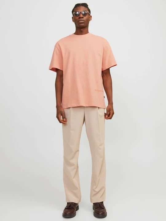 Zdjęcie produktu T-shirt basic Jack&Jones morelowy