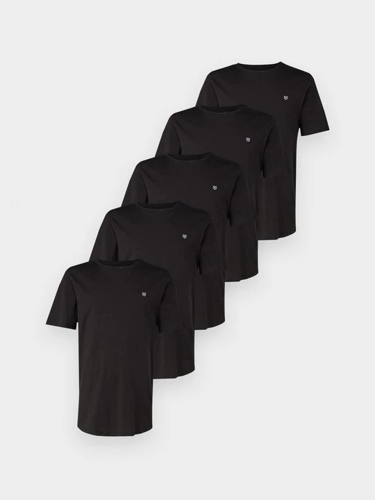 Zdjęcie produktu T-shirt basic Jack&Jones czarny
