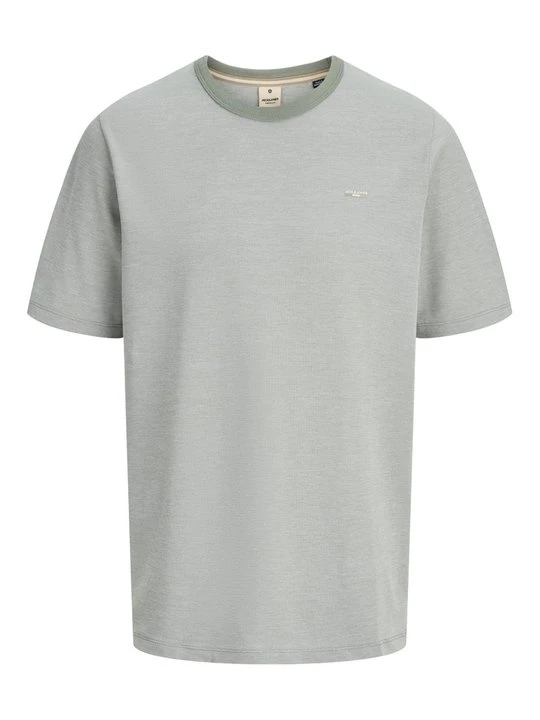 Zdjęcie produktu T-shirt basic Jack&Jones zielony melanż
