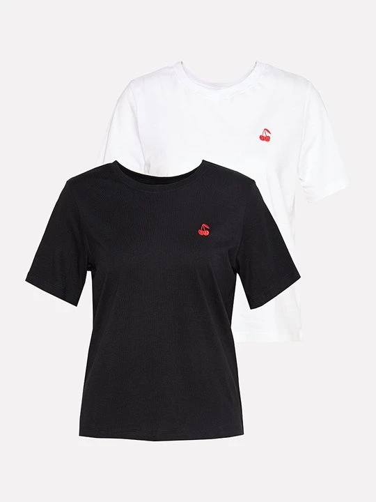 Zdjęcie produktu T-shirt basic JDY czerwony
