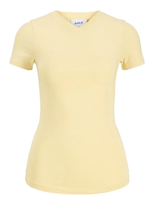 Zdjęcie produktu T-shirt basic JJXX jasnożółty